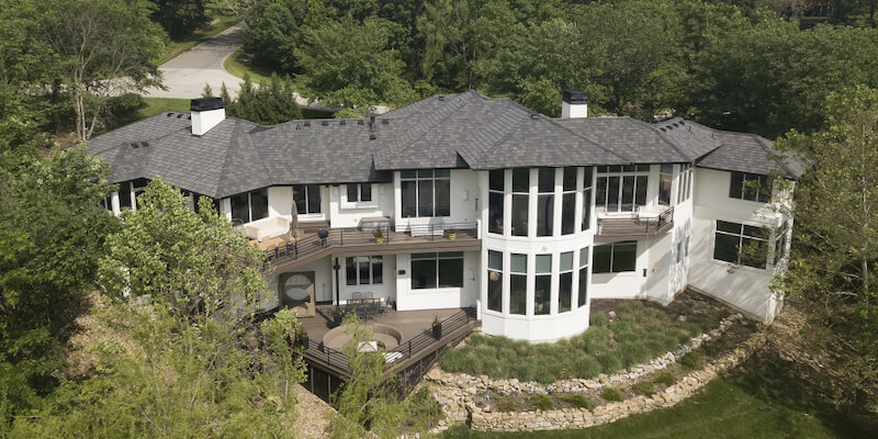 Mansion Nebraska Roofing Contractor