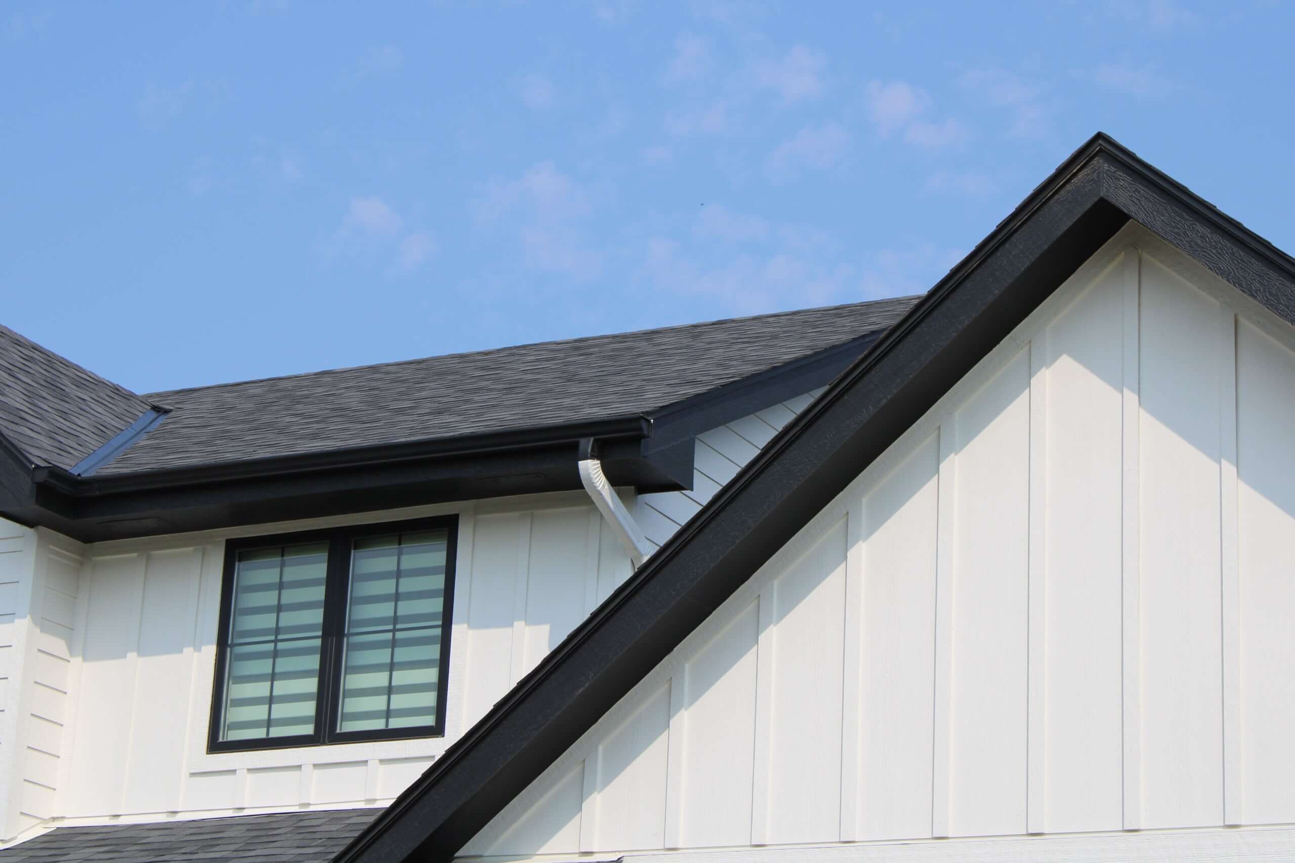 James Hardie siding roof edge trim