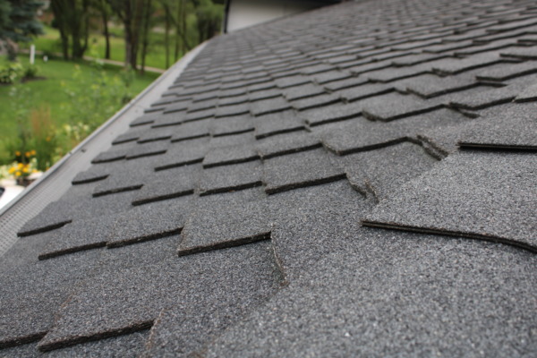 asphalt shingles on roof