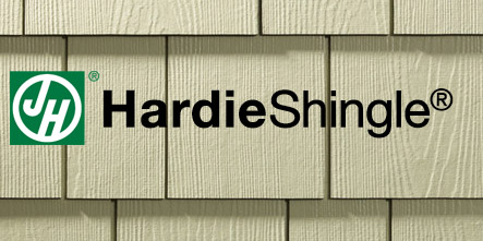 HardieShingle fiber cement siding