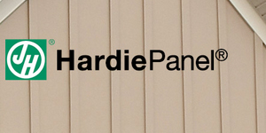 HardiePanel for board and batten siding