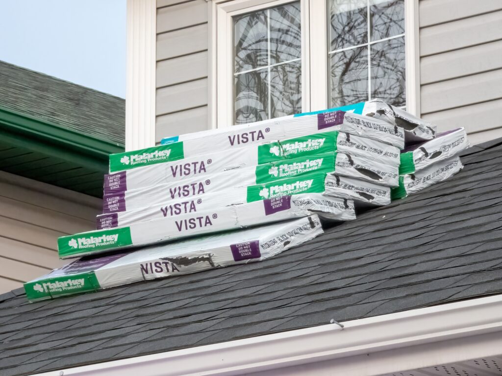 Malarkey Vista Shingles on Nebraska home roof