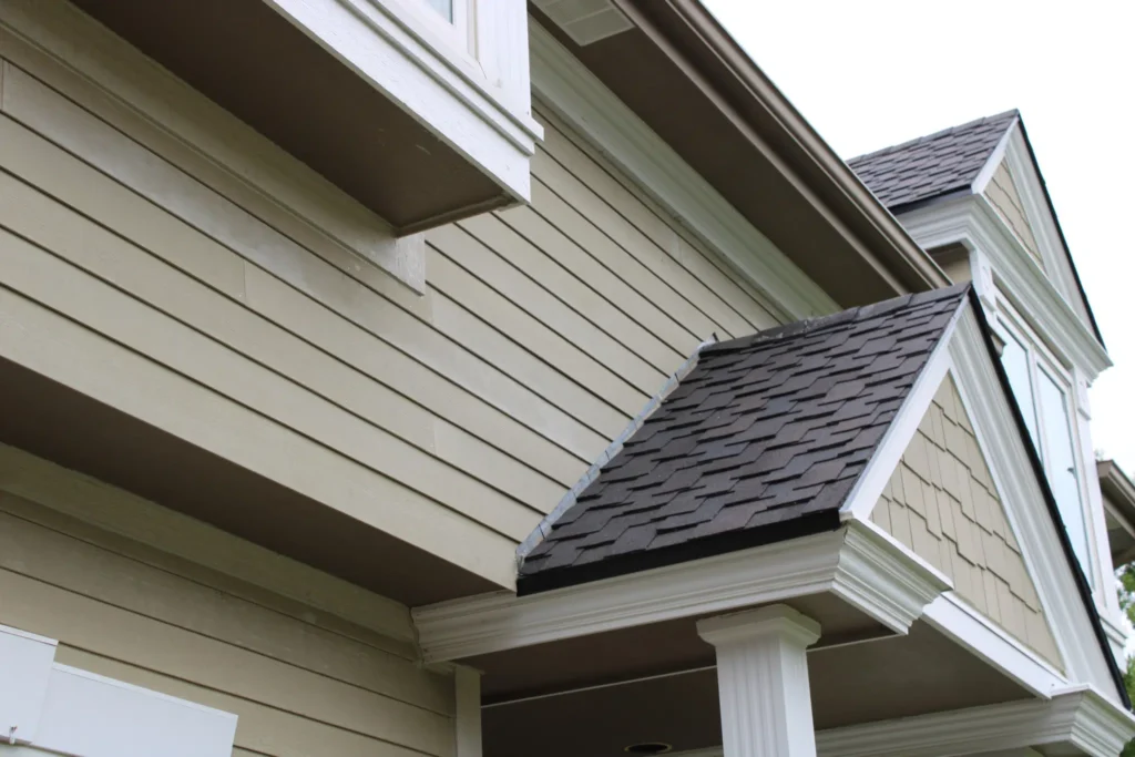 earthy neutral color siding